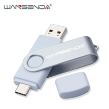 Wansenda USB Flash Drive 512GB 256GB USB 3.0 Pen Drive 128GB Cle USB Stick for Type C Android/PC 64GB Pendrive 32GB Memoria USB