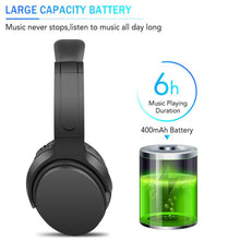 ANC Bluetooth Headphones Noise Cancelling Wireless Headset Foldable HIFI Deep Bass Gaming Overear Earphones with Microphone