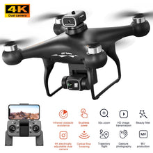 KBDFA S116 Drone Profissional 4K HD Dual Camera Quadcopter Obstacle Avoidance Optical Flow Brushless Motor Dron Helicopter Gift