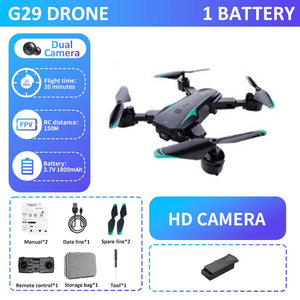 KBDFA G29 Drone  Drone  Camera Professional Aerial Photography G6 Obstacle Avoidance RX29 RC Four-Rotor Helicopter Toys Gift