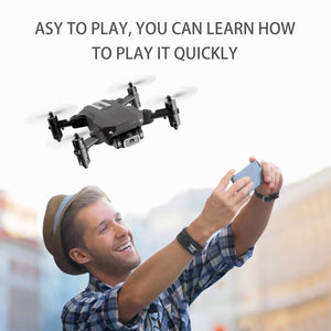 2023 RC Mini Drone 4K 1080P HD Camera WiFi Fpv VR Air Pressure Altitude Hold One Key Take Off Helicopter Foldable Quadcopter Toy