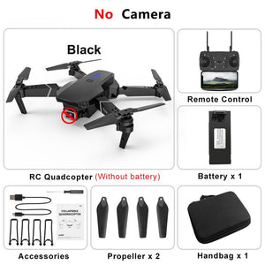 2023 Professional Mini WIFI HD 4k Drone With Camera Hight Hold Mode Foldable RC Plane Helicopter Pro Dron Toys Quadcopter Drones