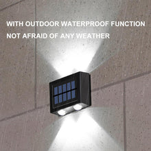 Outdoor Solar LED Light Garden Waterproof Solar Lamp Sunlight Lamp For Street Balcony Decoration Solar Wall Lamp Patio Park
