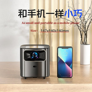 Wiselazer Ebay Hot Sales 4K Smart Mini Sexy Video Projector with Wifi and Bluetooth Guangdong BI LED Projector