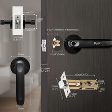 Biometric Fingerprint door Lock For Bedroom Keyless Entry Smart Door Handle Electronic Door Lock Apartment Hotel