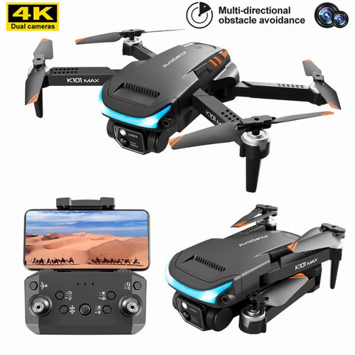 DIXSG 2023 K101 Max Professional GPS Brushless Drone 8K Dual Camera 5G WIFI Obstacle Avoidance FPV RC Quadcopter Toy Gifts 5000m